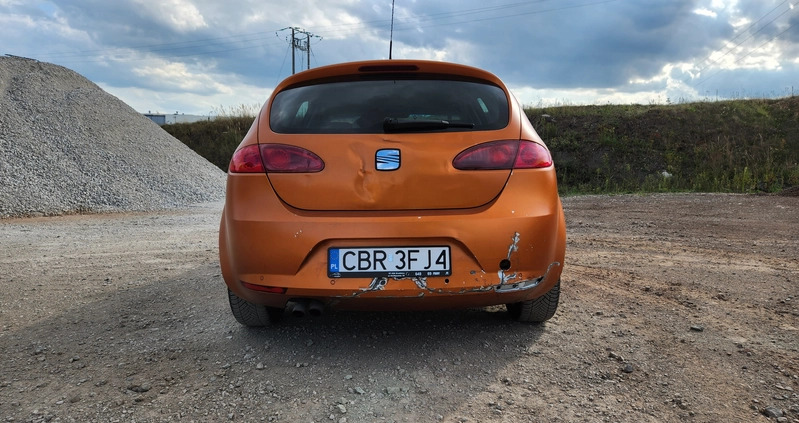 Seat Leon cena 7500 przebieg: 211600, rok produkcji 2006 z Brodnica małe 154